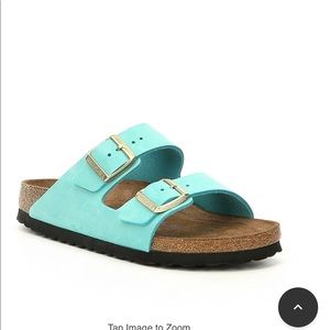 Turquoise Birkenstock